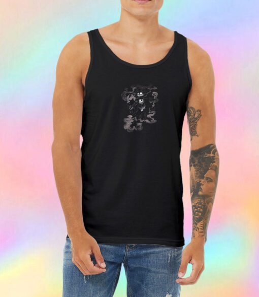 Creepy Bear Unisex Tank Top