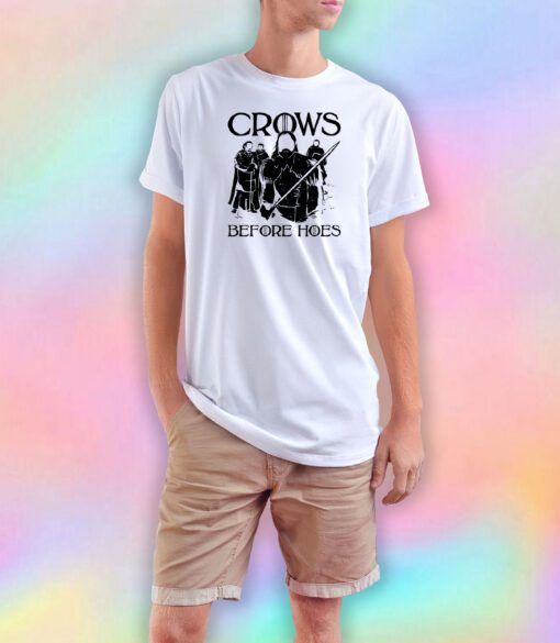 Crows Before Hoes Anime T Shirt