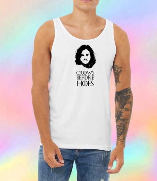 Crows Before Hoes Damen Unisex Tank Top