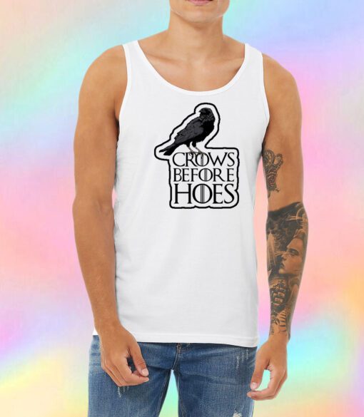 Crows Before Hoes Unisex Tank Top