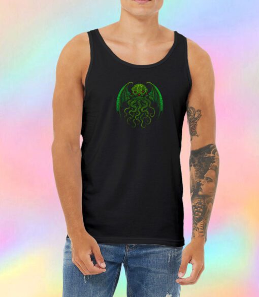 Cthulhu Head Azhmodai 2018 Unisex Tank Top