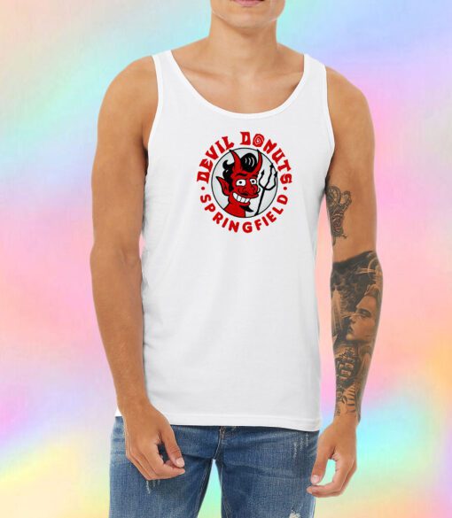 D. Donuts logo Unisex Tank Top