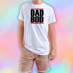 Dad Bod Run DMC Inspired White T Shirt