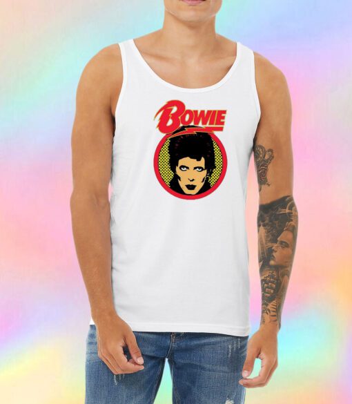 David Bowie Art Unisex Tank Top