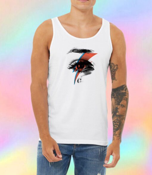 David Bowie Line Unisex Tank Top