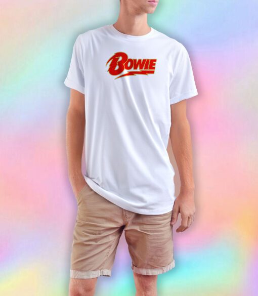 David Bowie Logo T Shirt