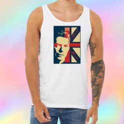 David Bowie Unhuman Unisex Tank Top