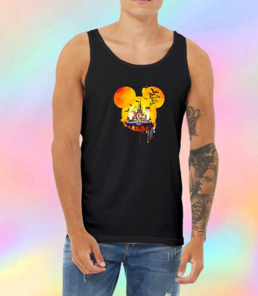 Disney Halloween Castle Unisex Tank Top