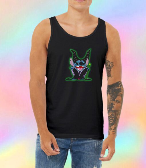 Disney Stitch Maleficent Unisex Tank Top