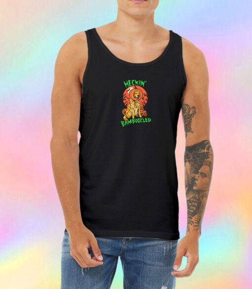 Doggo Lantern Unisex Tank Top