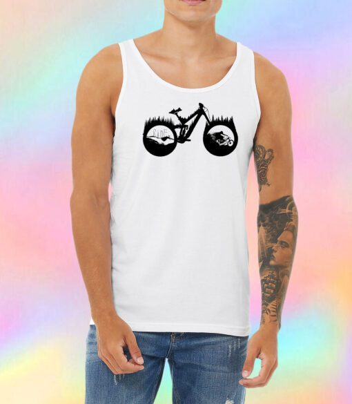 Downhill Bike Unisex Tank Top