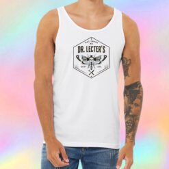 Dr. Lecters Deaths Head Moth Horror Light Unisex Tank Top