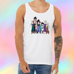 Dragon ball Vegeta family Unisex Tank Top