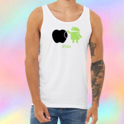 Droid ANDROID fix APPLE Unisex Tank Top