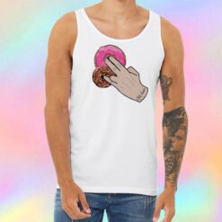 Dunkin Donuts Only Human Hand Unisex Tank Top