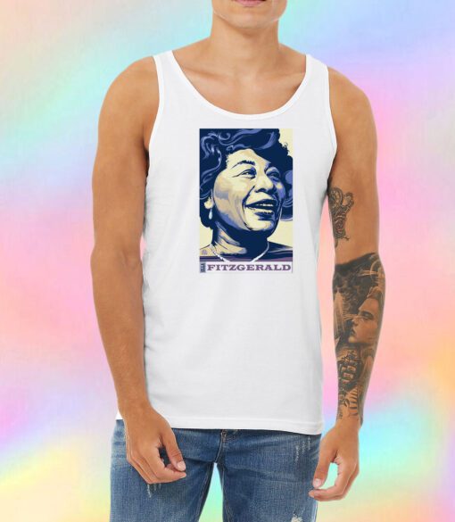 Ella Fitzgerald Jazz Legends Unisex Tank Top