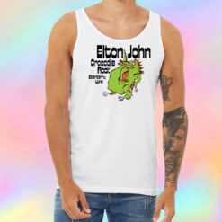 Elton John Crocodile Rock Unisex Tank Top