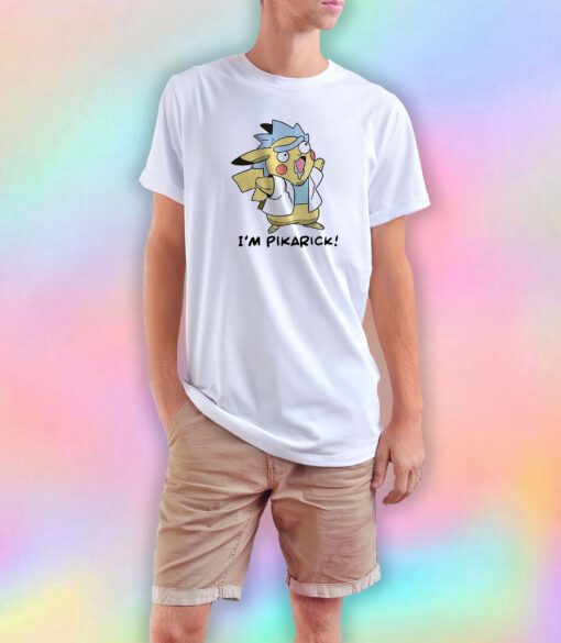 Funny Pikarick Parody Rick and Morty T Shirt