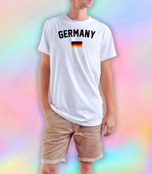 Germany Flag Paint T Shirt