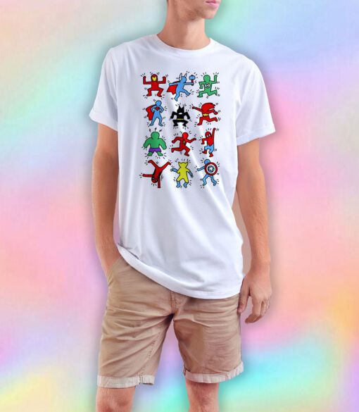 Haring Heroes T Shirt