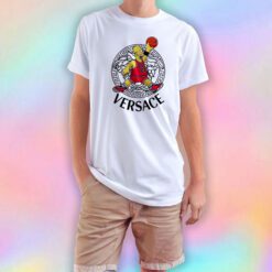 Homer Jordan Versace T Shirt