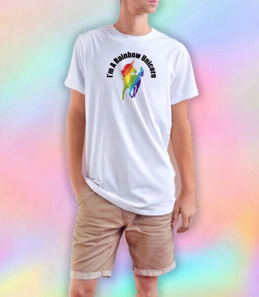 I Am A Rainbow Unicorn T Shirt