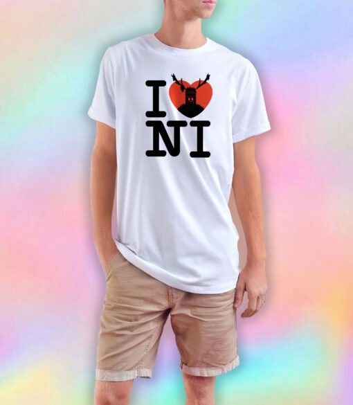 I Love NI T Shirt