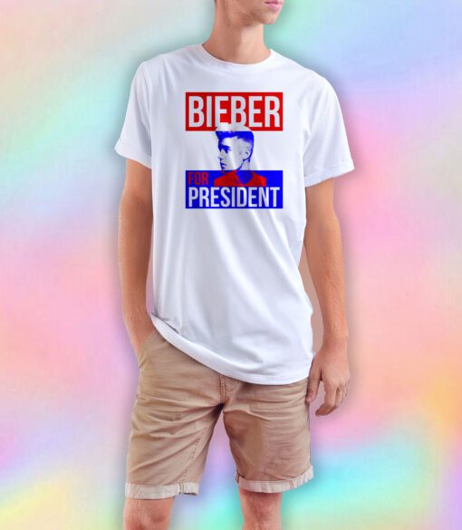 Justin Bieber For President T Shirt