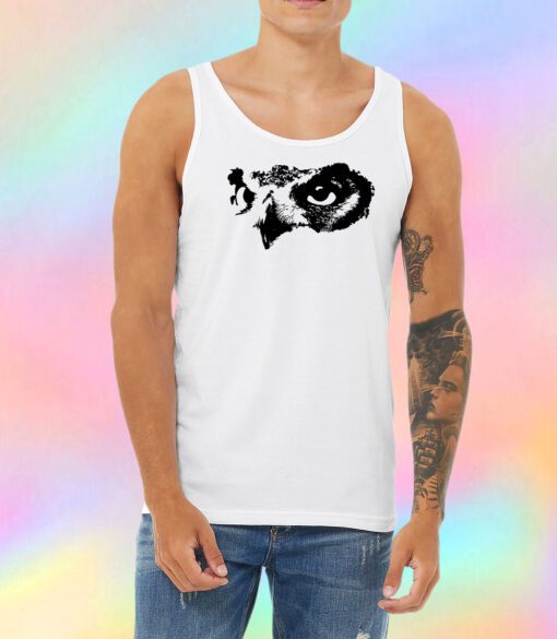 Owl Face Unisex Tank Top