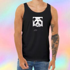 Papa Panda Mug Shot Unisex Tank Top