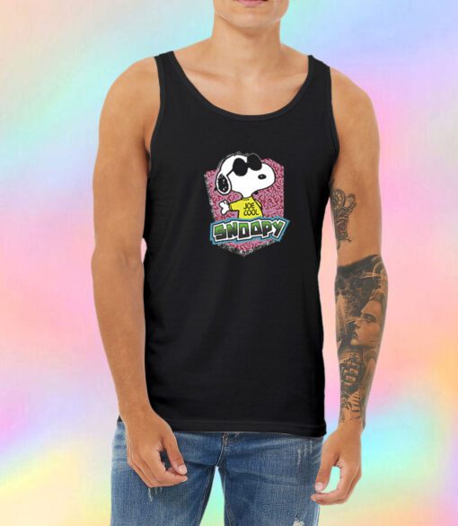 Peanuts Snoopy Joe Cool Vintage Unisex Tank Top