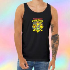 Pikachu Ninja Turtle Mutan Unisex Tank Top