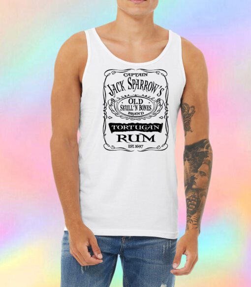 Pirates of the Caribbean Captain Jack Sparrow Unisex Tank Top