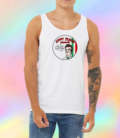 Pizzeria logo Unisex Tank Top