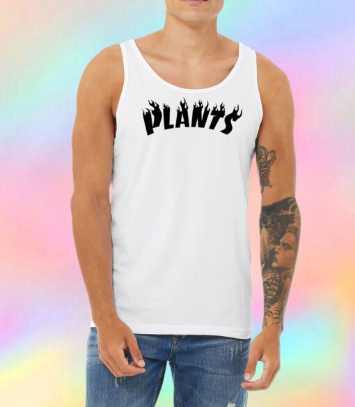 Plant Flame Unisex Tank Top