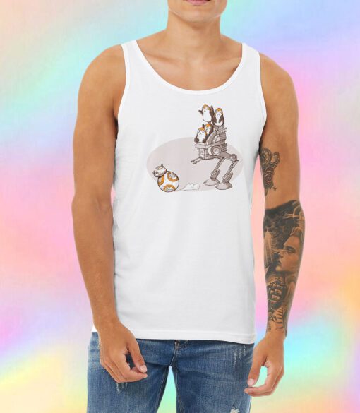 Porg Invasion Unisex Tank Top