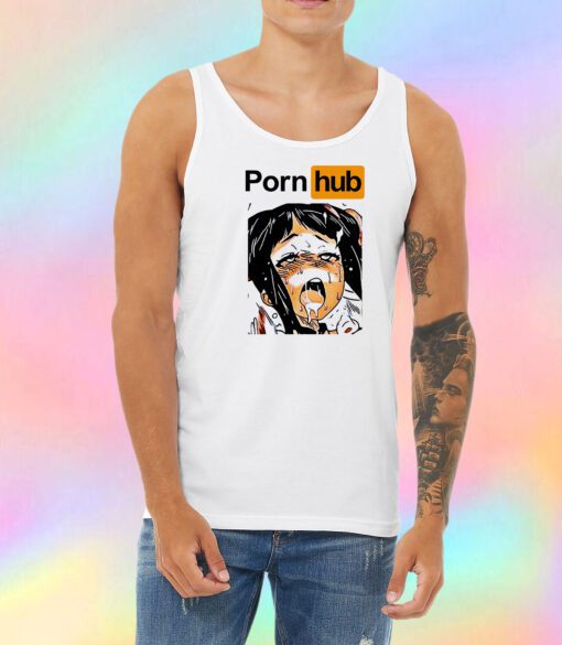 Pornhub Anime Girl Ahegao Japan Unisex Tank Top