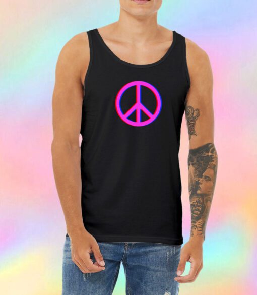 Psychedelic Peace Unisex Tank Top