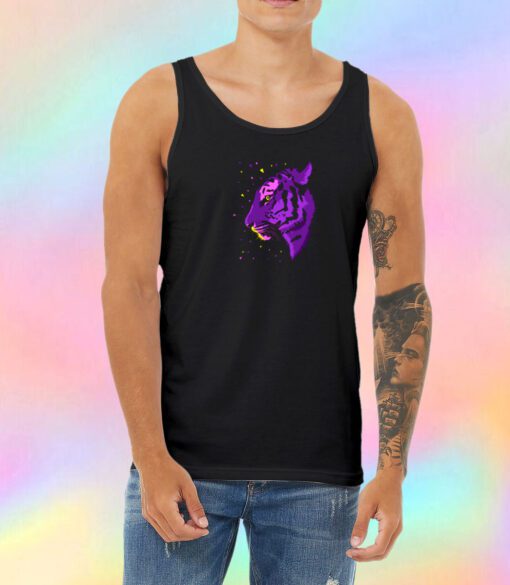 Psychedelic Tiger Unisex Tank Top