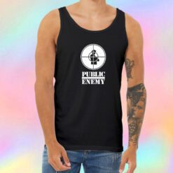 Public Enemy Logo Music Rap Unisex Tank Top