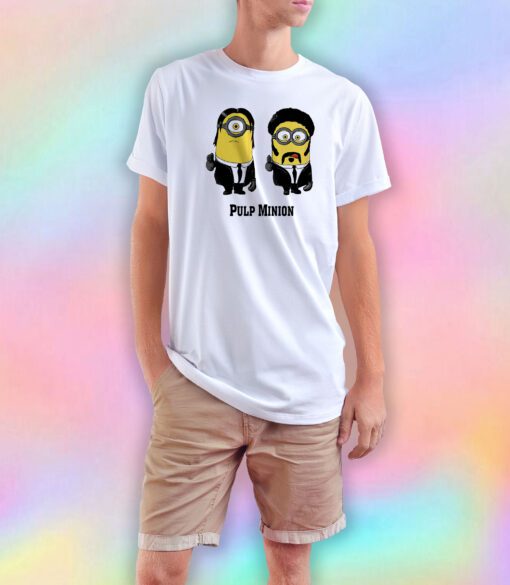 Pulp Minion Fiction Parody T Shirt