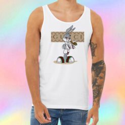 Rabbit Bugs Gucci Parody Unisex Tank Top