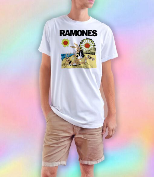 Ramones Rockaway Beach T Shirt