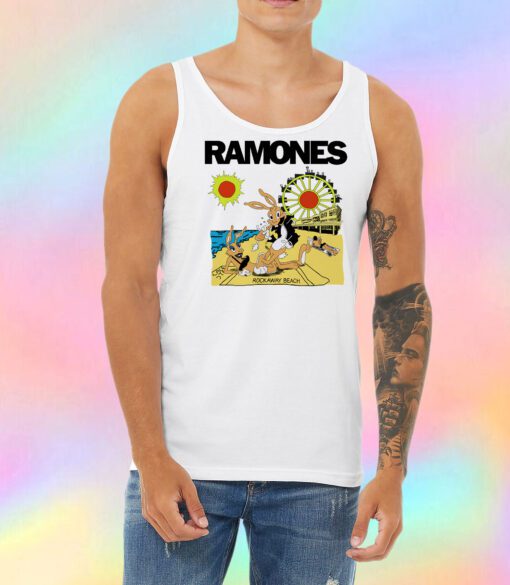 Ramones Rockaway Beach Unisex Tank Top