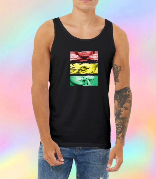 Rasta Smoking Blunt Unisex Tank Top