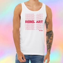 Rebel Art Member bag shirt Unisex Tank Top