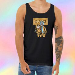 Rick and Morty Wearing Gucci Unisex Tank Top