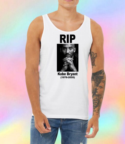 Rip Kobe Brayant Los Angeles 1978 2020 W Unisex Tank Top