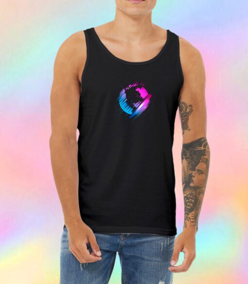 Rising Snowboard Unisex Tank Top