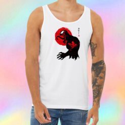 Rising Spider Black Unisex Tank Top